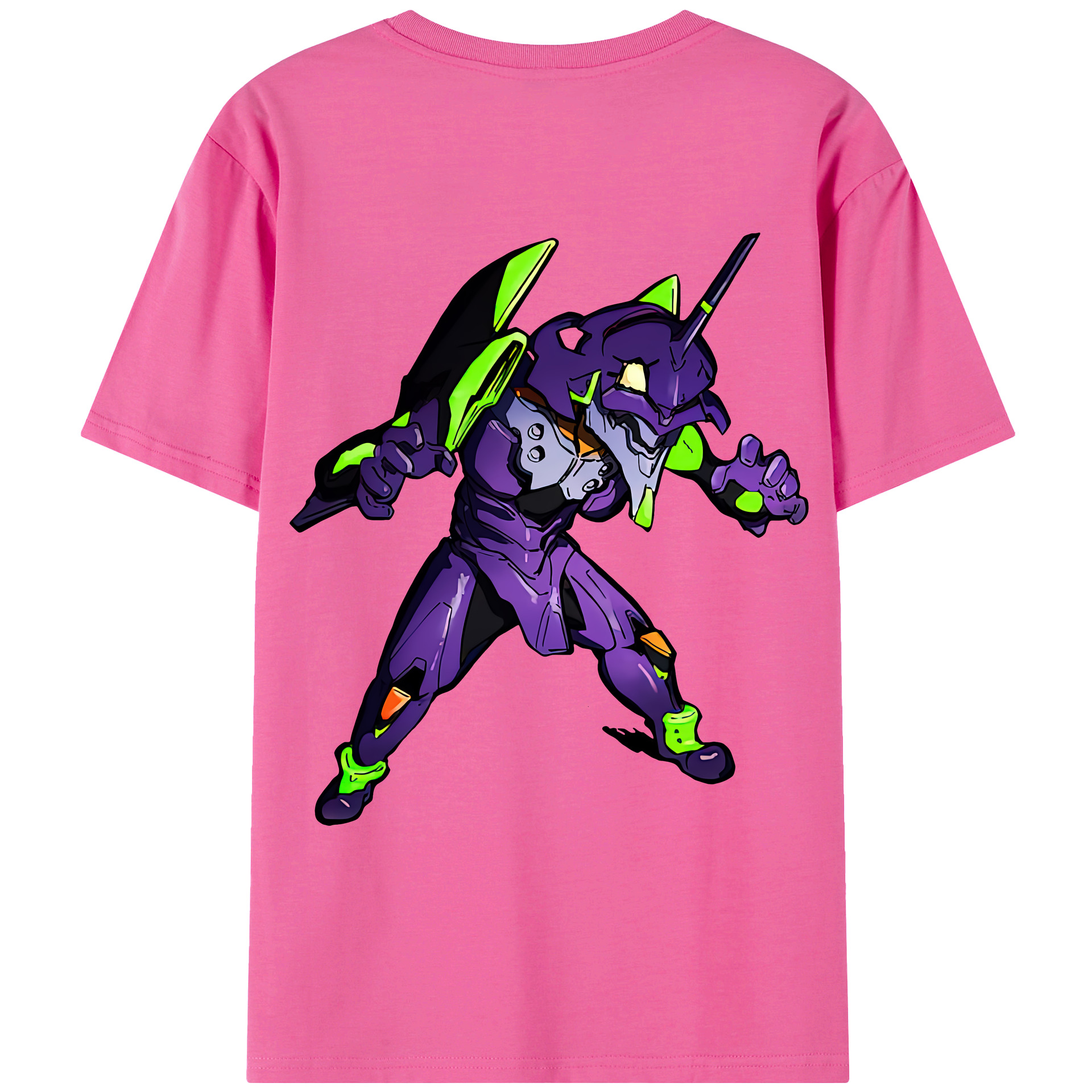 （画像用） EVA 新世紀エヴァンゲリオン レディース半袖Tシャツ(バックプリント)
